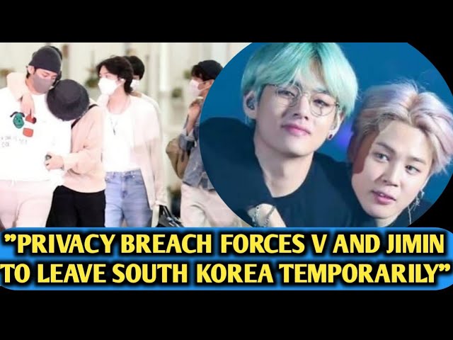 Disney+ Reveals😮😱"V And Jimin's Personal Lives Exposed, Prompting Sudden Departure From"