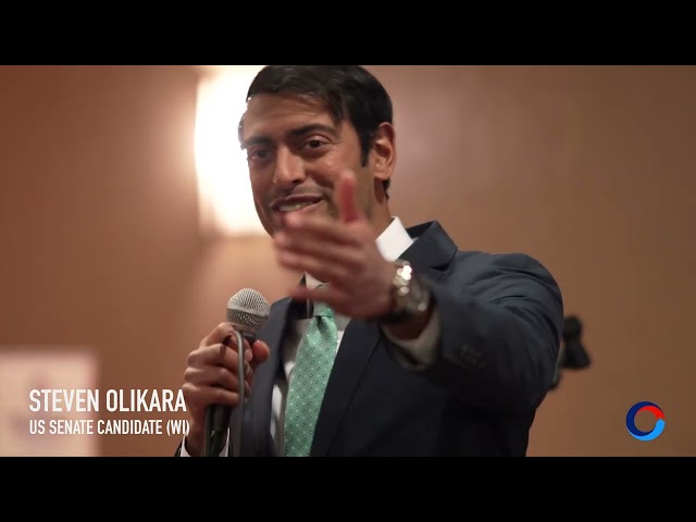 US Senate Candidate Steven Olikara on "building a dignified economy in Wisconsin" | Green Bay