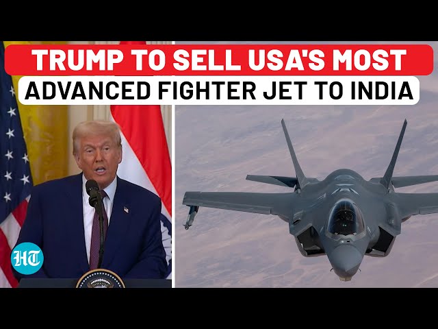 Trump Reveals Plan To Sell USA's Most Advanced Fighter Jet To India, Big Defence Push| PM Modi| F-35