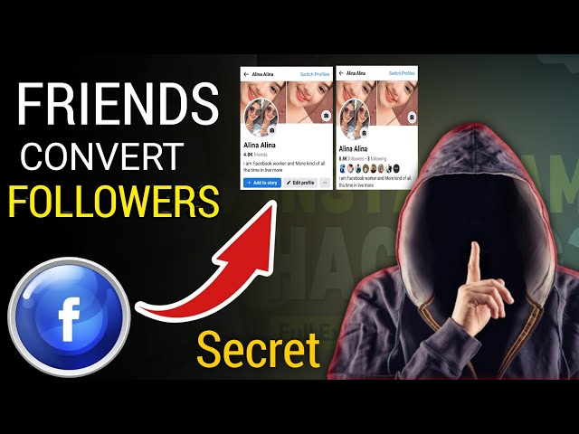 How Facebook friends convert into followers new Secret trick??|Facebook friends convert to follower|