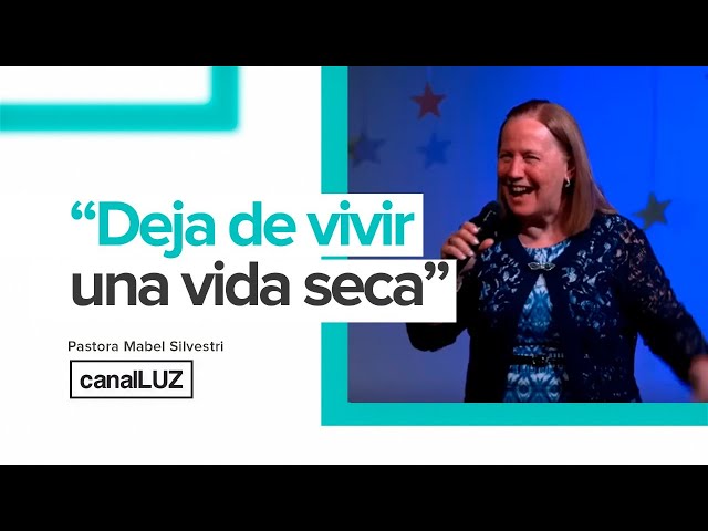 Deja de vivir una vida seca I Pr. Mabel Silvestri #IEMAenVIVO DOMINGO 18 DE DICIEMBRE 2022