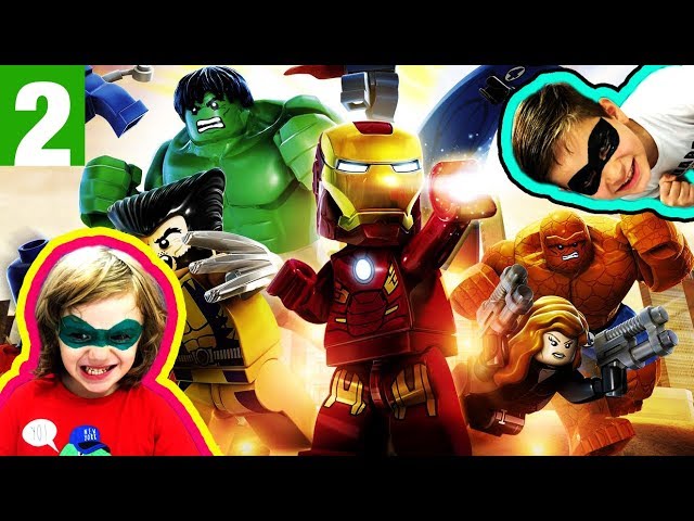 Gertit Plays with LEGO Marvel Superheroes Universe in Peril LEVEL 2