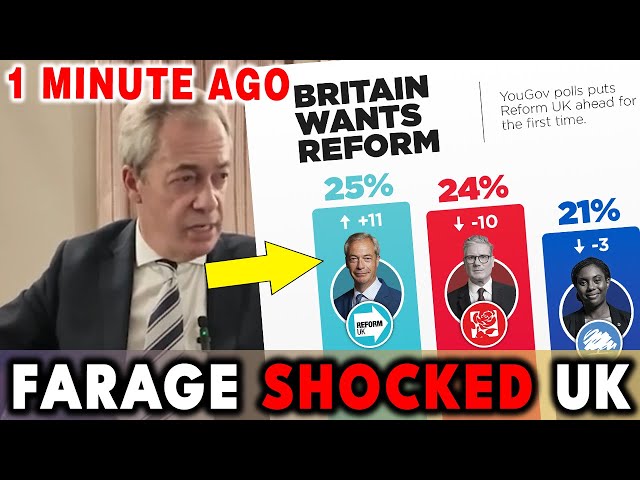 Nigel Farage Gets SURPRISING NEWS from Latest Polls