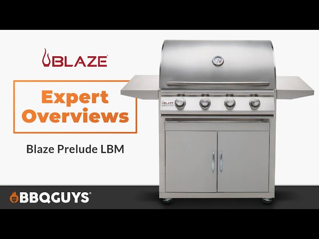 Blaze Prelude LBM 4-Burner Gas Grill Review | BBQGuys Expert Overview