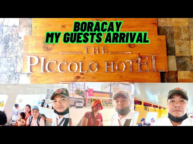 My Guests arrival to Piccolo Hotel Boracay || by: Rene Cosido