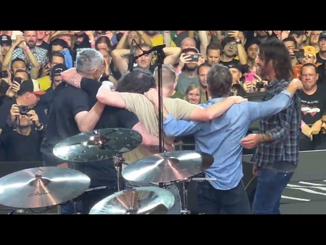 Taylor Hawkins Tribute LA - Foo Fighters w/ Chad Smith - Everlong & Ending - 9/27/22