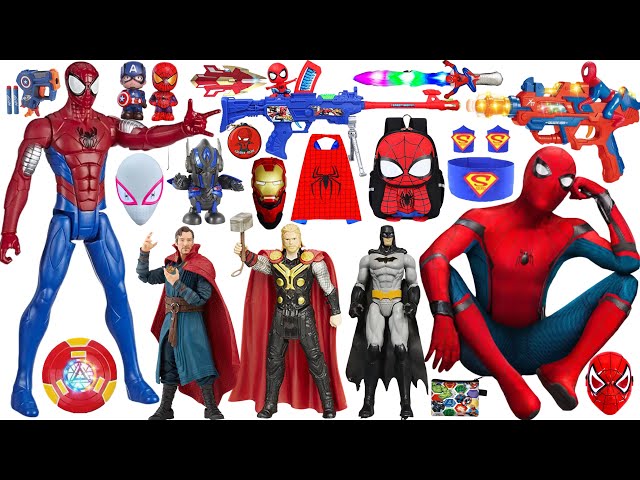 Spider Man Doll, Dancing Robot, Marvel Hot Series, Handgun Holder Unboxing Video