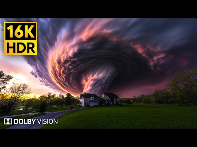 16K HDR 120fps Dolby Vision - 16K Video Ultra HD (OLED TV DEMO)