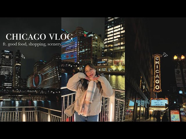 CHICAGO VLOG 🌃: exploring the city, good food, & retail therapy