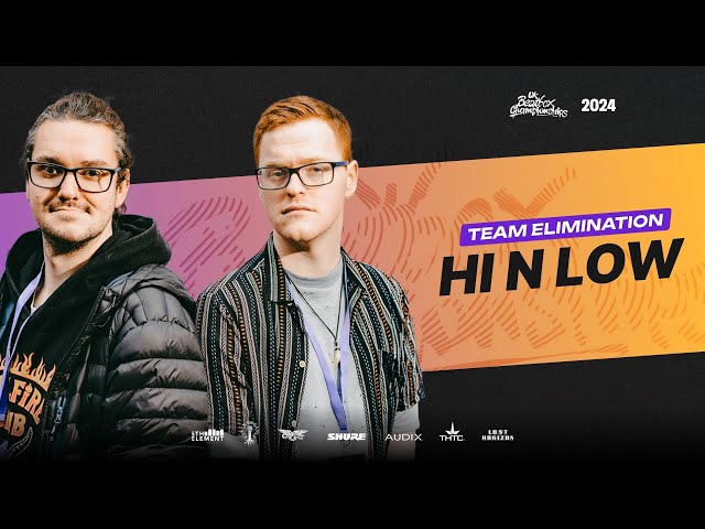 Hi n Low | UK Beatbox Championships 2024 | Team Elimination