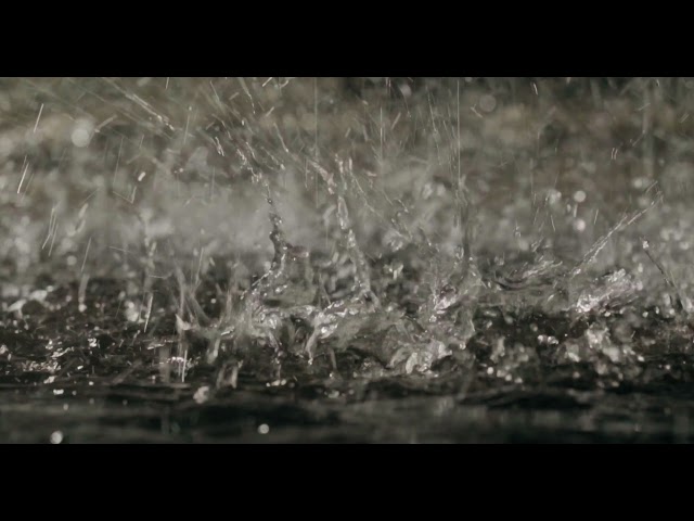 raining slow motion strike free stock video