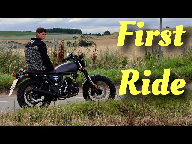 Wk bikes 50cc scrambler, first ride on my 16th Birthday. The Freedom of owning a bike!