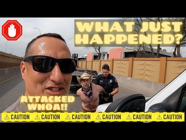 The Most Awkward Crazy Guy Attacks Me On The Highway In Dallas, TX  #attacked #junkremoval