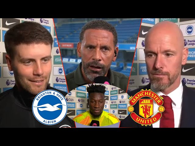 Brighton vs Man United 2-1 Erik ten Hag Reacts To The Disappointing Loss |Onana & Hurzeler Interview