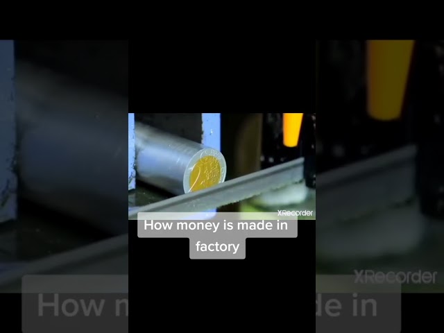 How Money Coins Are Made in National Bank #shorts #moneymaking #technology #moneyprint #coinmoney