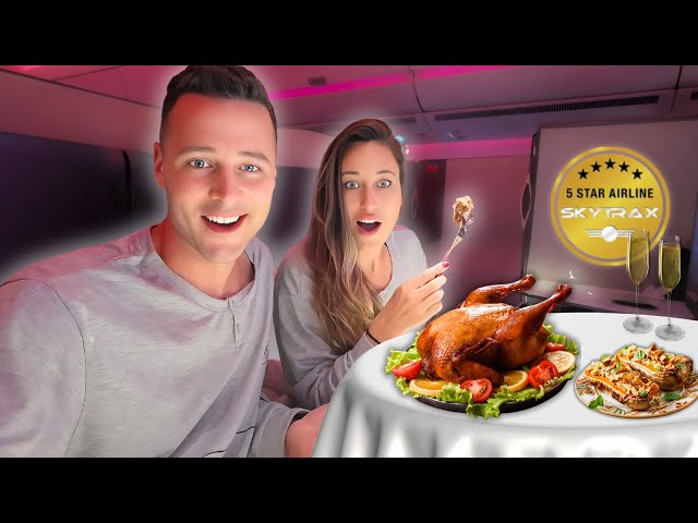 Qatar Airways Qsuites Review: Best Business Class Experience of 2024 | Part One