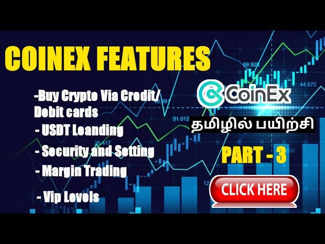 COINEX FEATURES | BUY CRYPTO | LENDING  | VIP | SECURITY  - BASIC TUTORIALS