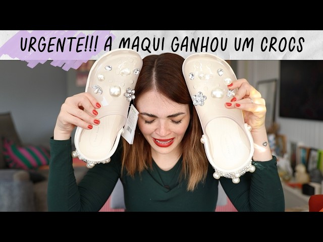 RECEBIDOS: A MAQUI GANHOU UM CROCS E EU NÃO!!! • Karol Pinheiro