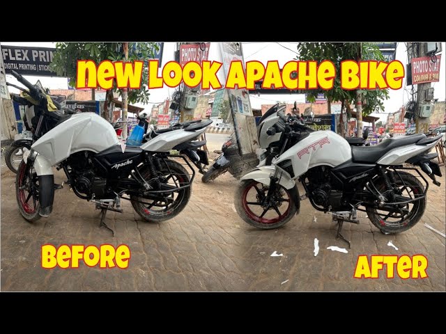 New look for apache bike😘​⁠@jituvlogs02