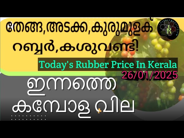 കാപ്പിക്ക് വിലകുതിപ്പ് ഇന്നത്തെ കമ്പോള വിലകൾ ഇങ്ങനെ | Know Kerala Market Prices