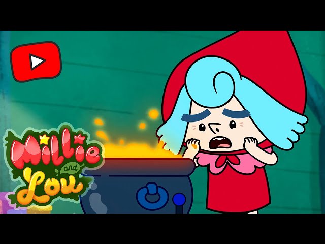 'Babby Yaggy' - Millie and Lou | Full Episode, S1 E5 | Cartoons For Kids | Little Zoo