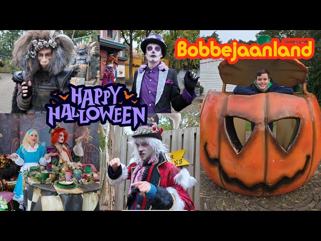 Spooky Halloween at Bobbejaanland | Fury Backwards and Terra Magma Adventure!