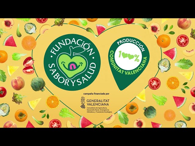 FRUTAS Y VERDURAS de cooperativas  Campaña de la Fundación Sabor y Salud