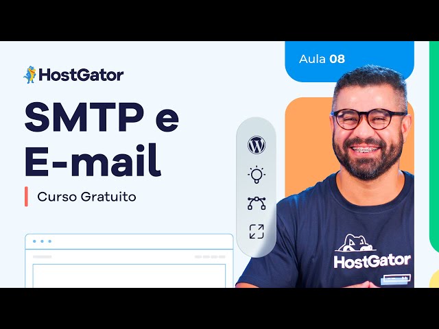 Envio de E-mail SMTP [Aula 8] - Curso WordPress Grátis 2025