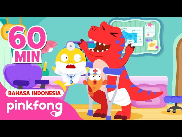 Eh Sakit! Tulangku Patah! | Kumpulan Kartun Anak | Main Rumah Sakit | Baby Shark Indonesia