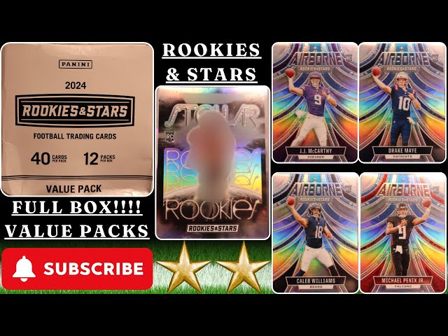 Jayden Daniels Silver Rookie Stellars!!! Airbourne, Crusade, Thrillers and Tons Of Other Rookies!!!!