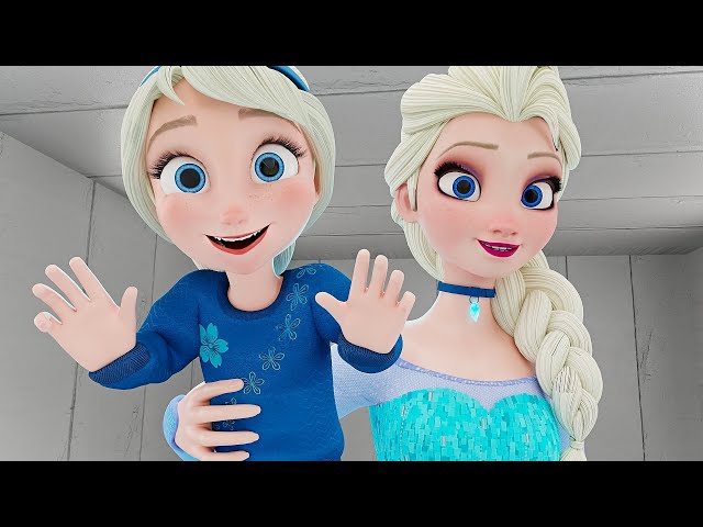 Elsa Frozen Has A Cute Baby!