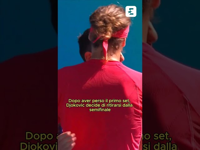 Novak DJOKOVIC coperto di fischi dopo il ritiro 😤