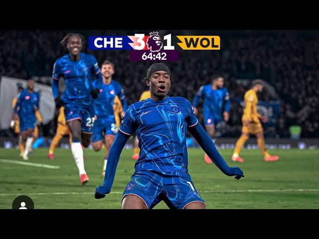 🔵 Chelsea vs Wolves 3-1 | Premier League Highlights & Goals | CHELSEA - WOLVERHAMPTON