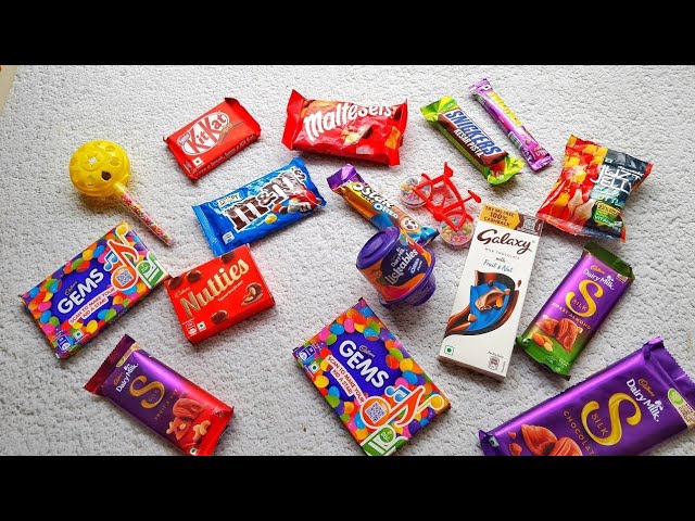 100 of chocolates, surprise toys, chocolate opening video, lots of chocolates,Cadbury celebration