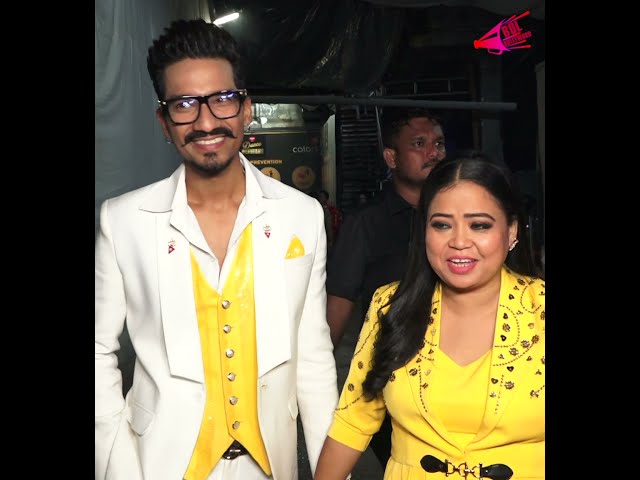 Bharti singh Funny moment With Husband haarsh limbachiyaa At dance Deewane set | Bol Bollywood