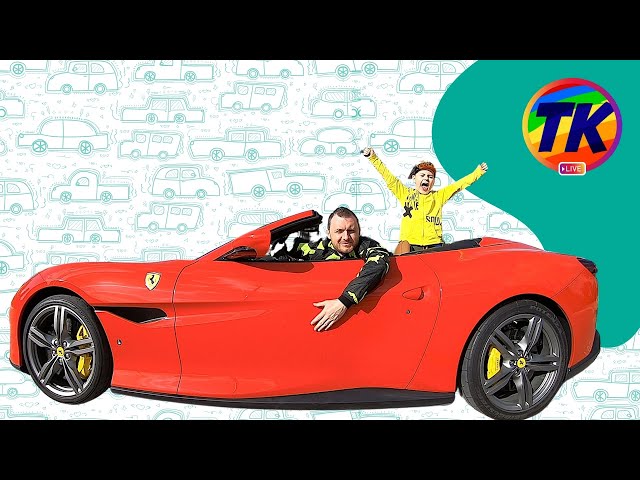 Timkos Ferrari Ride On Adventure BEGINS!