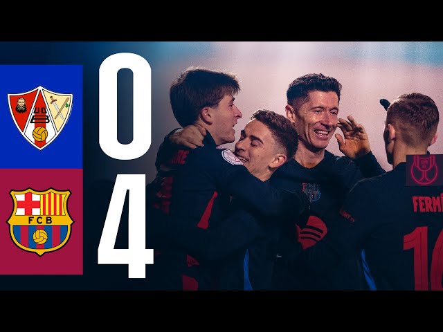 BARBASTRO 0 vs 4 FC BARCELONA | COPA DEL REY 🔵🔴