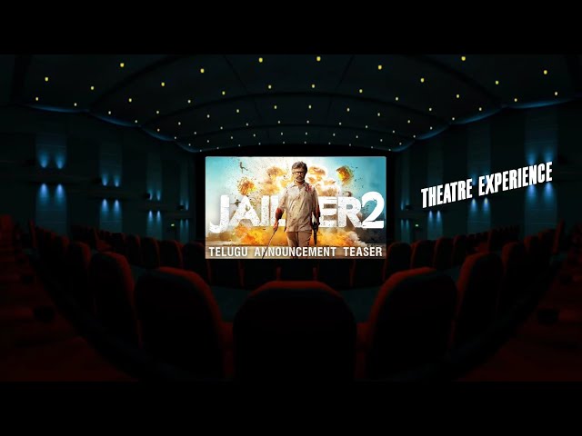 Jailer 2 announcement Teaser  | Jailer 2 Movie | Theatre Experience  360° | Use Headphones 8d Audio