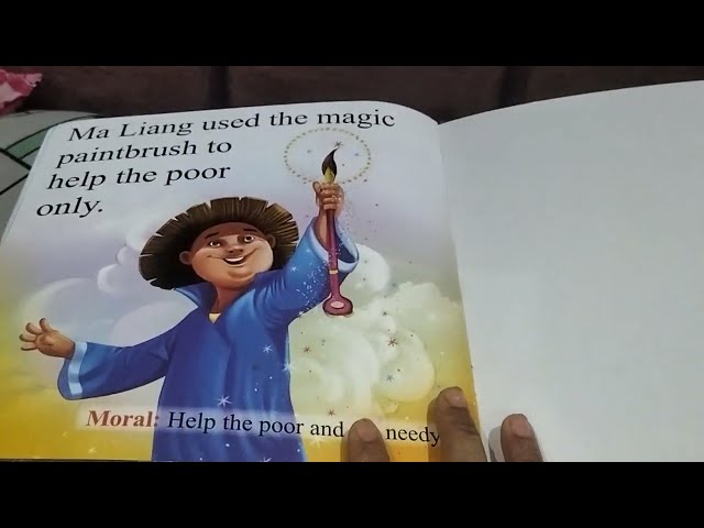 Short story in english|THE MAGIC PAINTBRUSH |story for kids|fables|Moral stories|bedtime story