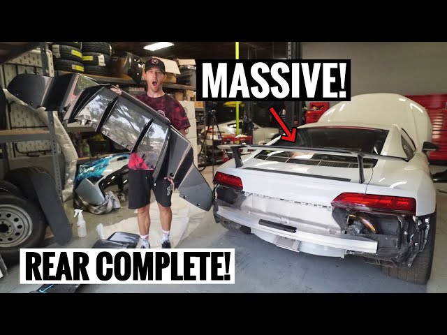 The $10,000 Wing and Diffuser for my Audi R8!