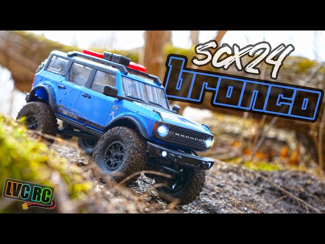 Axial SCX24 Ford Bronco! | Unboxing, First Look, & Crawling