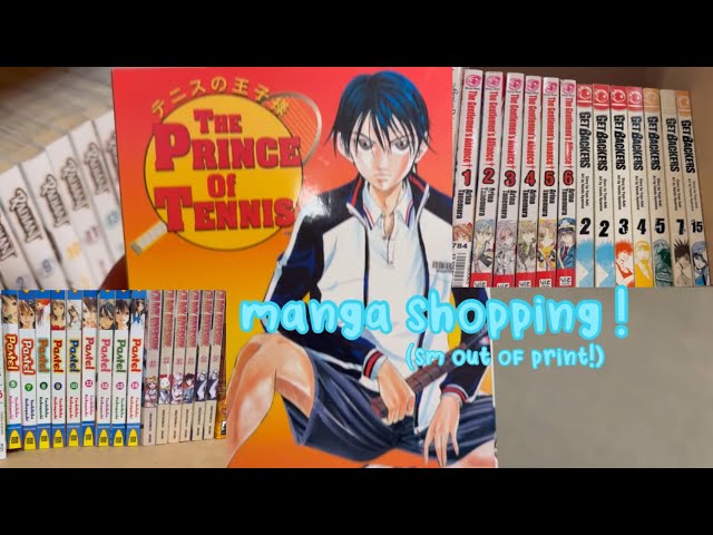 manga shopping (so much out of print found!!) ⎮ 058