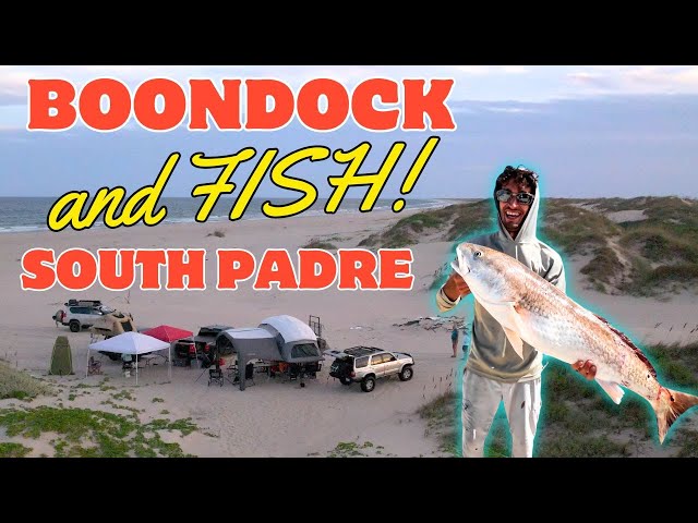 Camping for FIVE DAYS at SOUTH PADRE ISLAND!