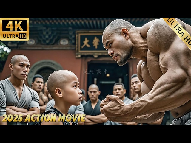 Bullies besieged the Shaolin Temple, 4-year-old monk had incredible martial, kill them all #movie