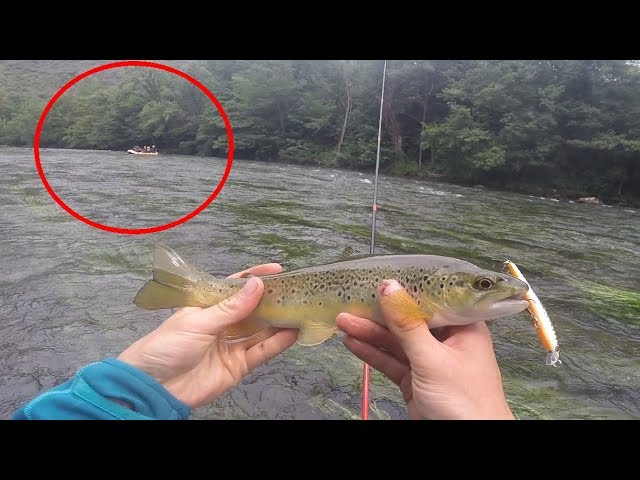 Pêcher la truite au leurre entre les KAYAKS | n°8 | en Ariège