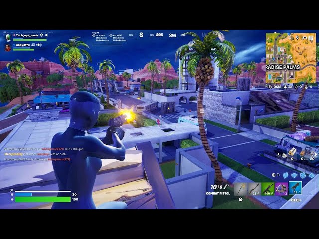 Fortnite but every elim new gun with my duo (crazy clutch)