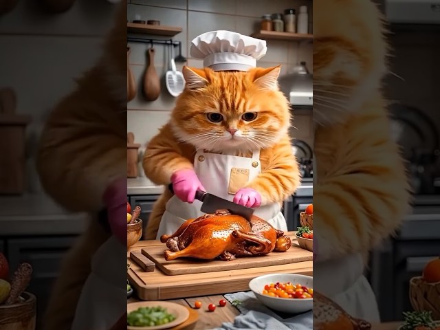 #miaumiau #trending #cat #chicken#catlover #funny