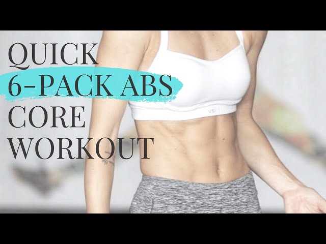 5 MIN QUICK AB WORKOUT | NO EQUIPMENT AT HOME | Nina Elise Yoga & Fitness