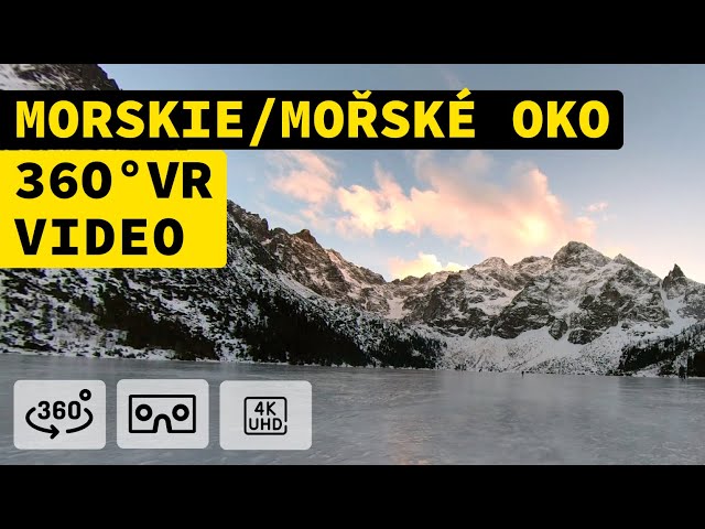 High Tatras - Morskie / Sea Oko Eye Winter - 360 4K video Meta Quest / Apple Vision Pro