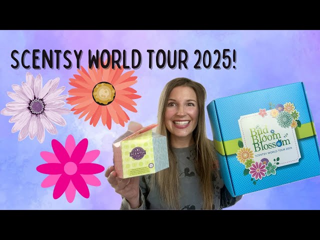 My first Scentsy world tour experience! 🌸🌻🌷